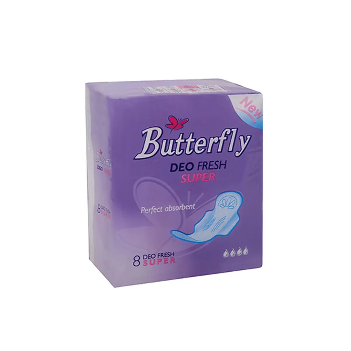 Vata higjienike Butterfly super fresh 8c