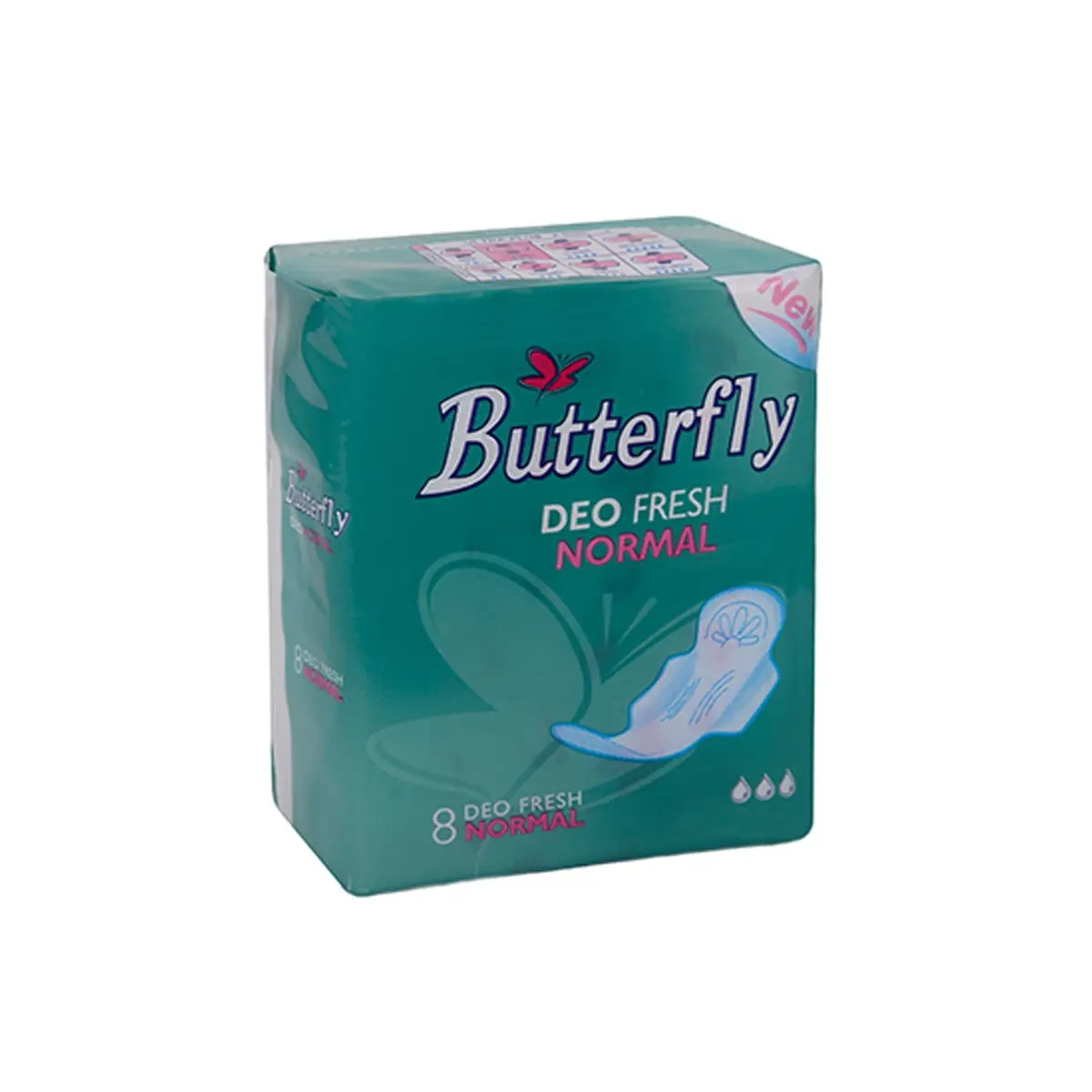 Vata higjienike Butterfly normal fresh 8