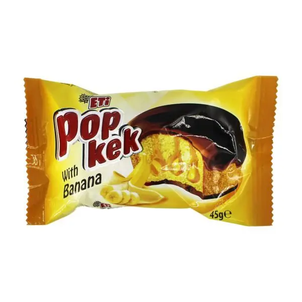 Pop kek me banane Eti 45gr