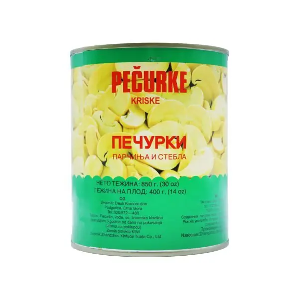 Kepurdha te konzervuara Dauti 850gr