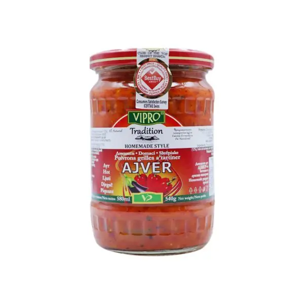 Ajvar djeges Vipros 580ml