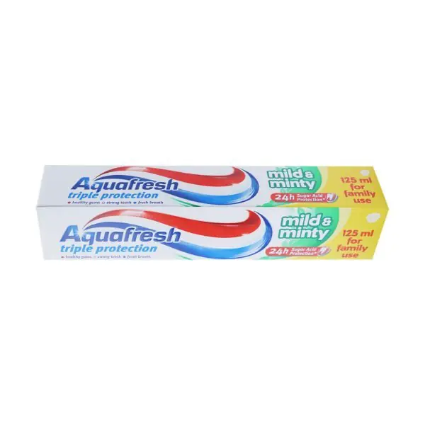 Paste dhemesh mild minty Aquafresh 125ml