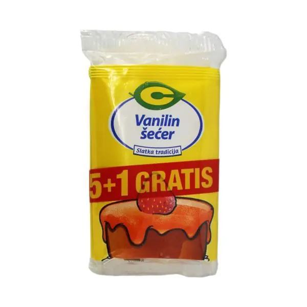 Sheqer vanille Centropak 10gr 5+1Gratis