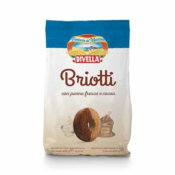 Biskota me krem dhe kakao Divella 400gr