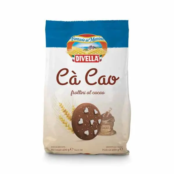 Biskota me kakao Divella 400gr