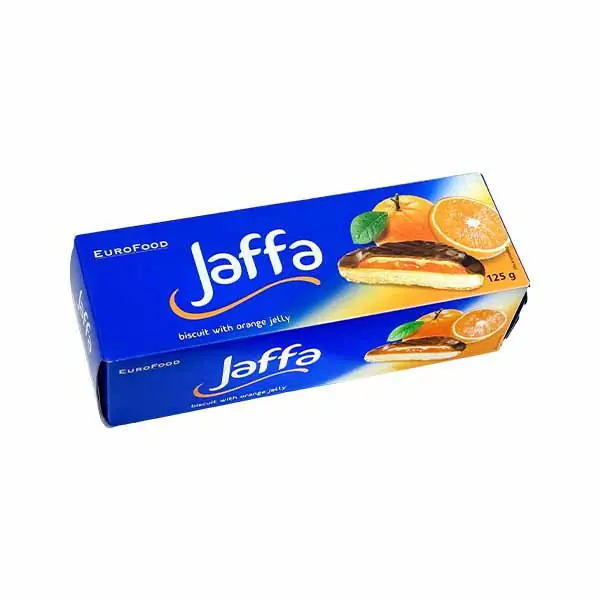 Biskota jaffa me portokall Eurofood125gr