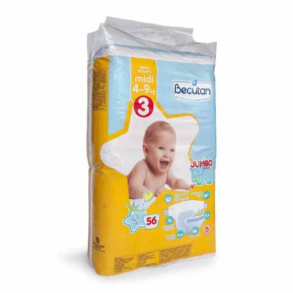 Pelena per femije midi Becutan 56cope