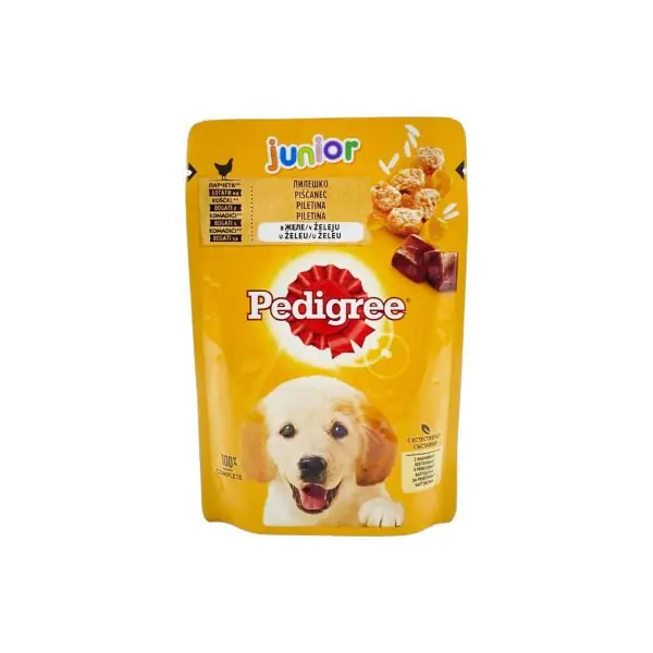 Ushqim qeni me pule&oriz Pedigree 100gr