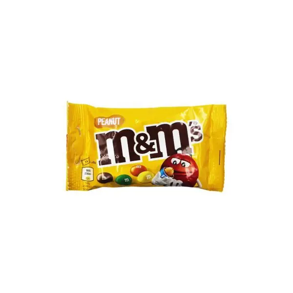 Bombon cokollate me kikirik M&m 48gr
