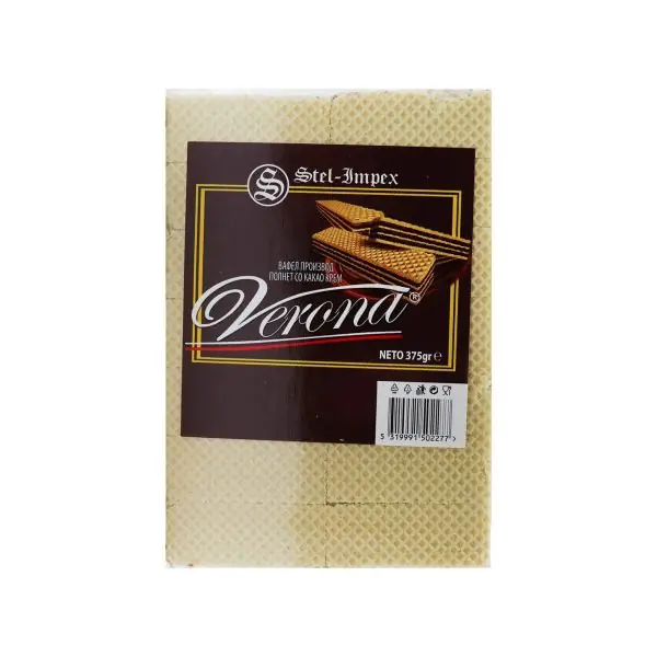 Vafer me kakao Verona 375gr