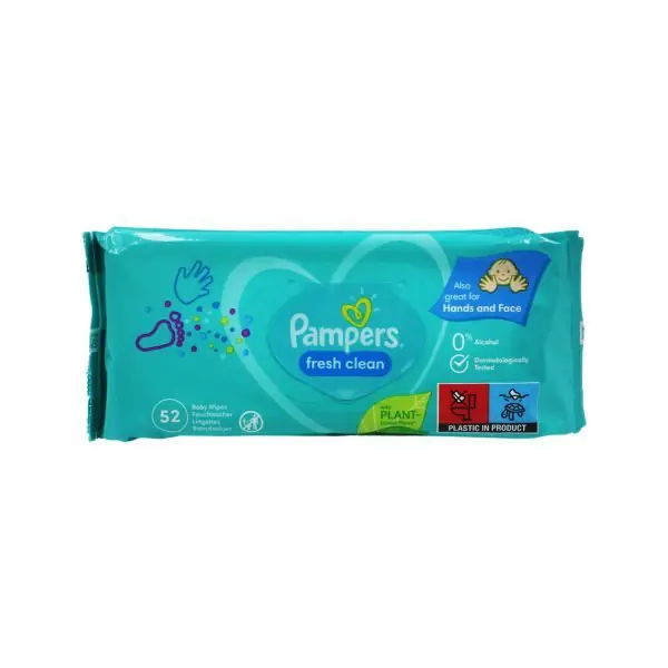 Leter e lagur fresh clean Pampers 52cope