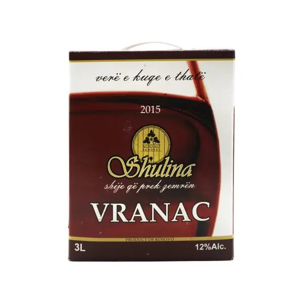 Vere vranac bag&box Shulina 3l