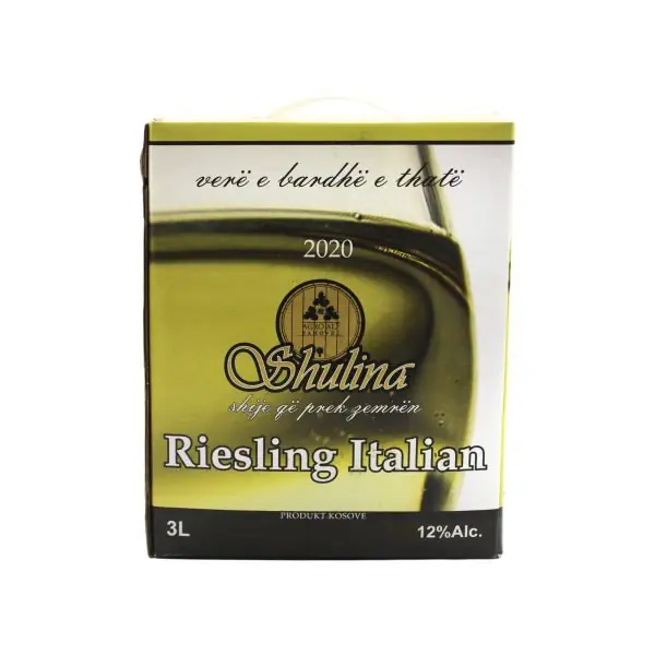 Vere riesling bag&box Shulina 3l