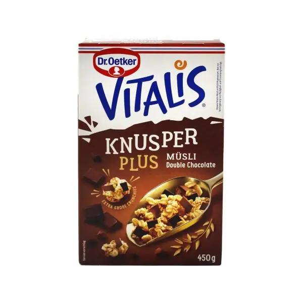 Musli double qoko vitalis Dr oetker450gr