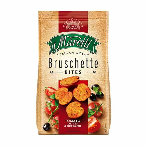Brusketi domate,vaj&origano Maretti 140gr