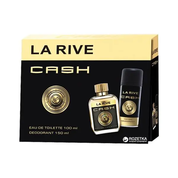 Set per meshkuj grey cash La rive