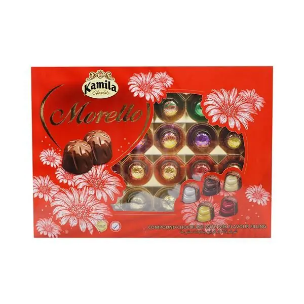 Bombonjere e kuqe morello Kamile 200gr