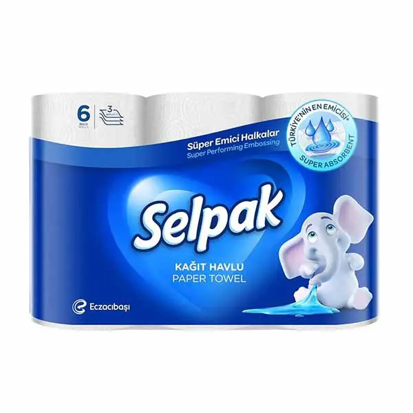 Leter kuzhine Selpak 6 rollne