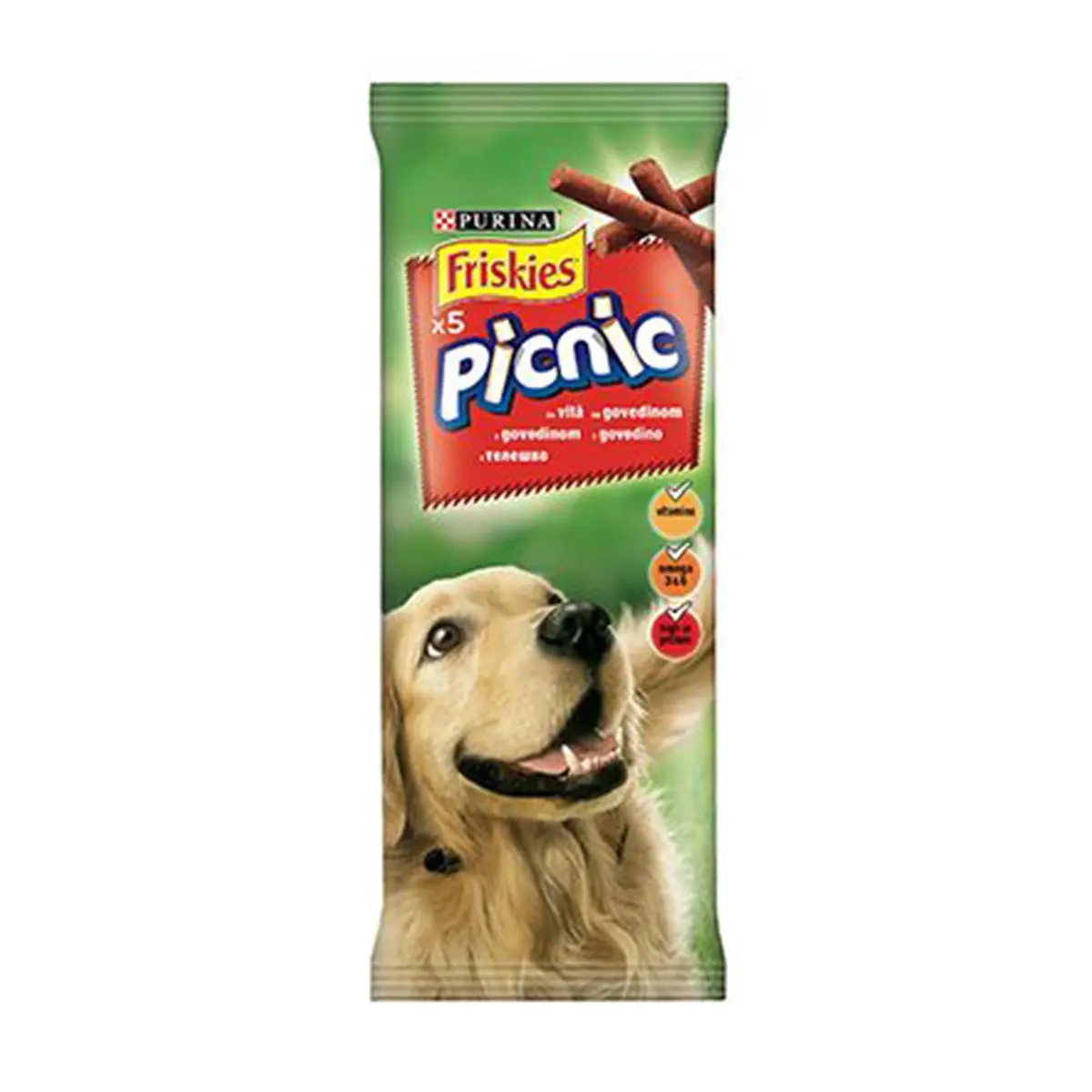 Ushqim qeni me pule picnic Friskies 42gr