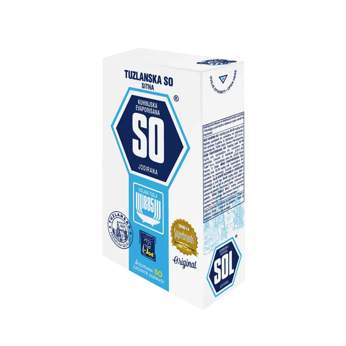 Kripe kuzhine Tuzlla 500gr