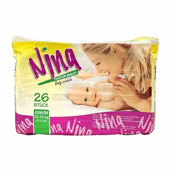 Pelena per femije junior Nina 26pcs