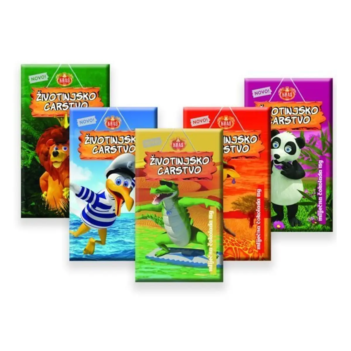 Çokollate Mbreteria e Kafsheve Kras 15gr