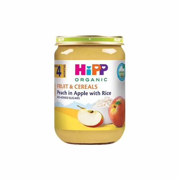 Pjeshke me molle dhe oriz Hipp 190 gr