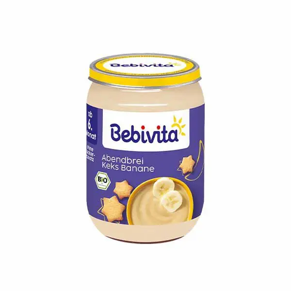 Pure qumeshti me keks Bebevita190 gr