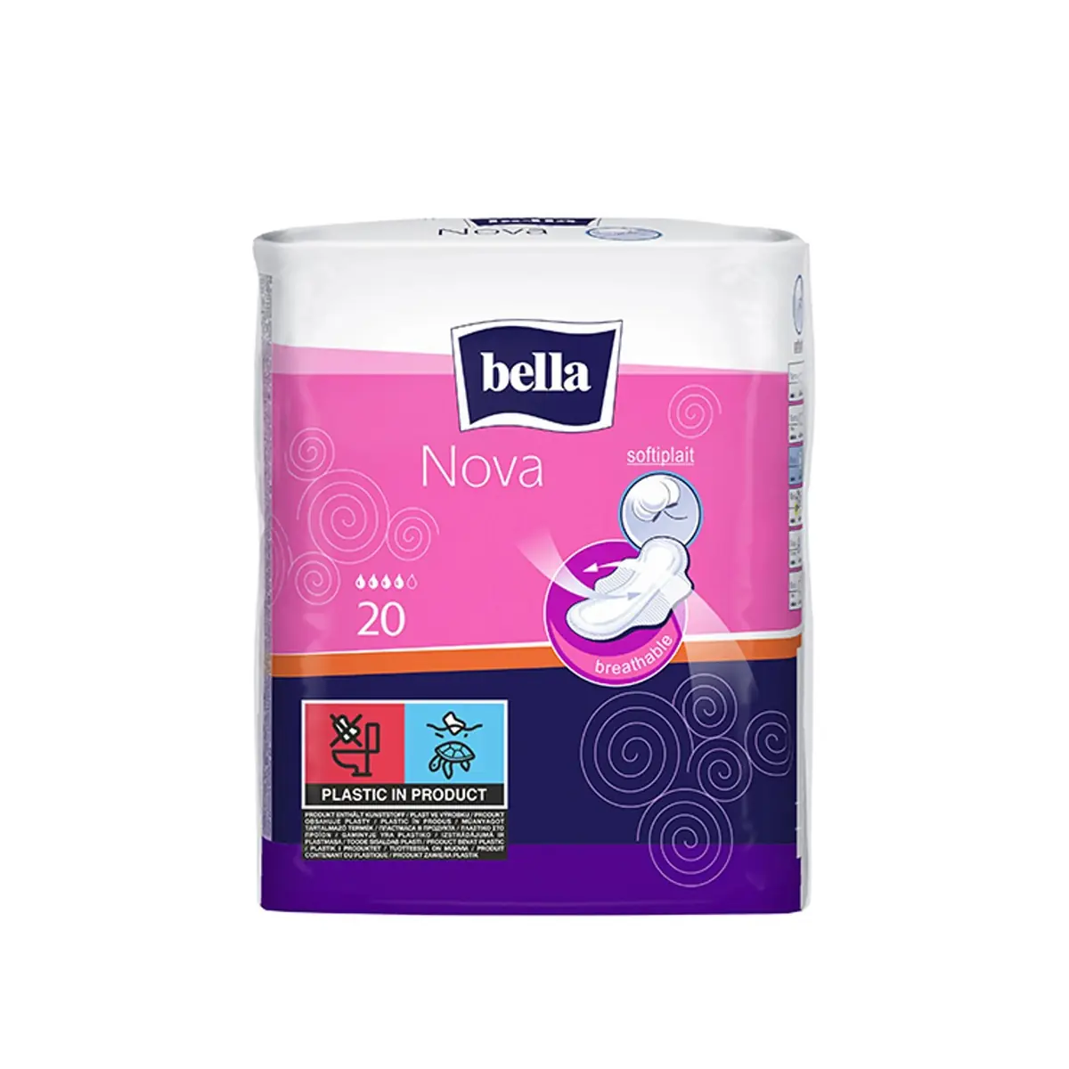Vata Higjenike Bella Nova me krahe 20cop
