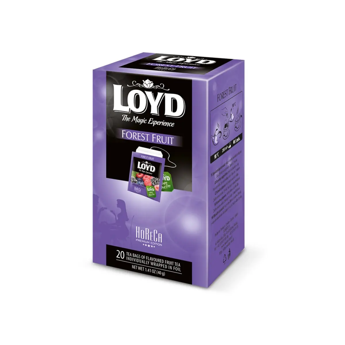 Qaj filter fruta mali Premium LOYD 40gr