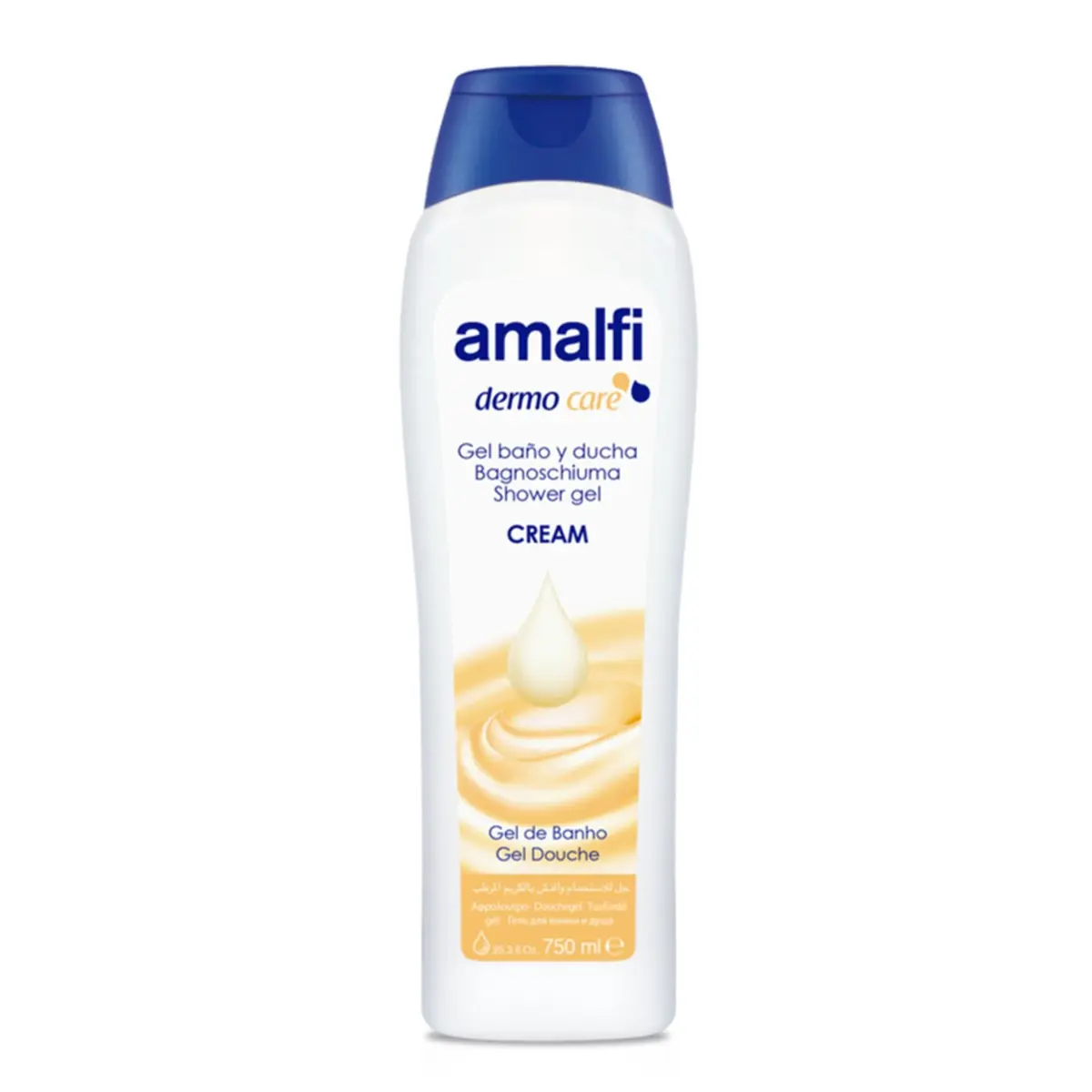 Shampon per trup Amalfi crema 750ml