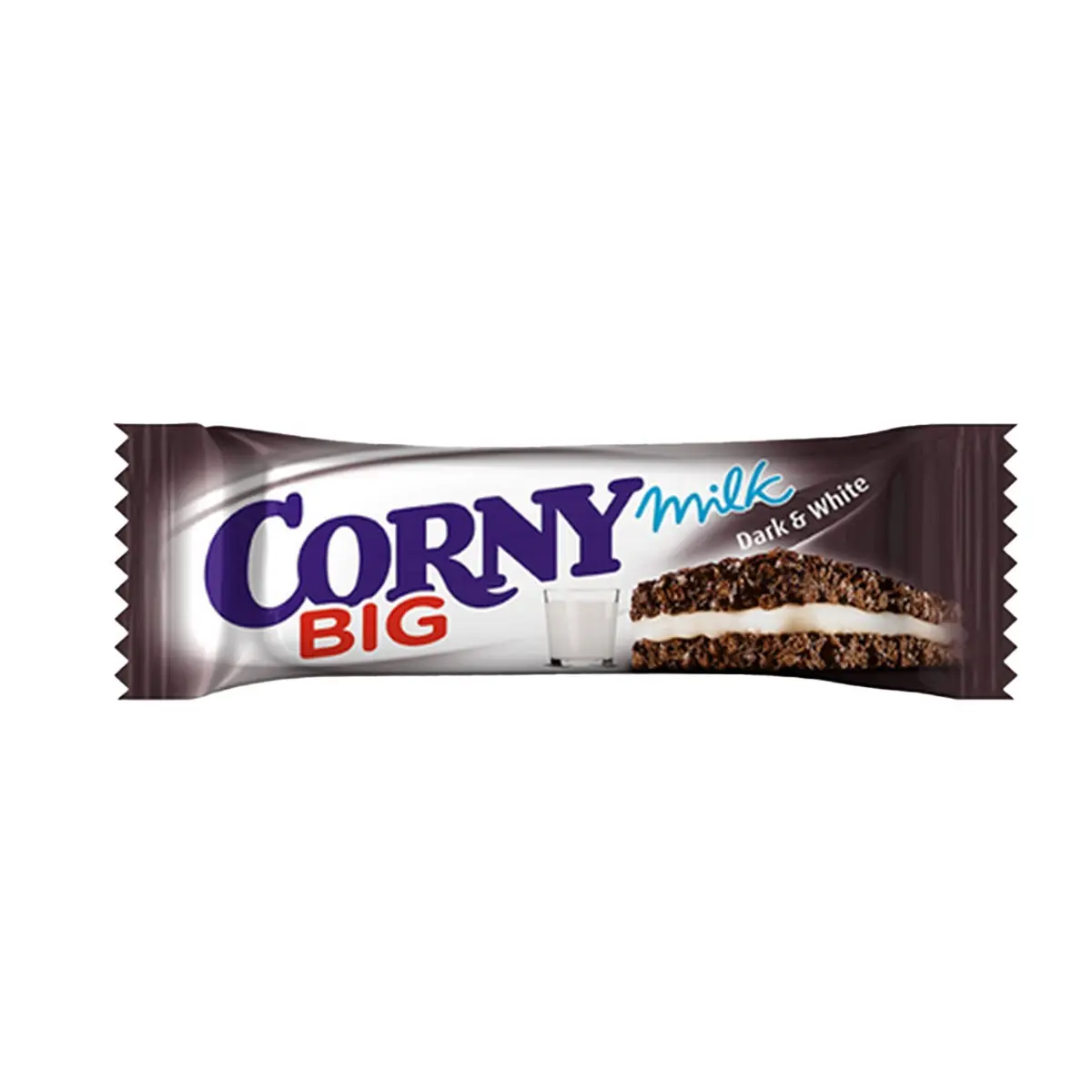 Çokollate bardhe e zi Corny 40gr