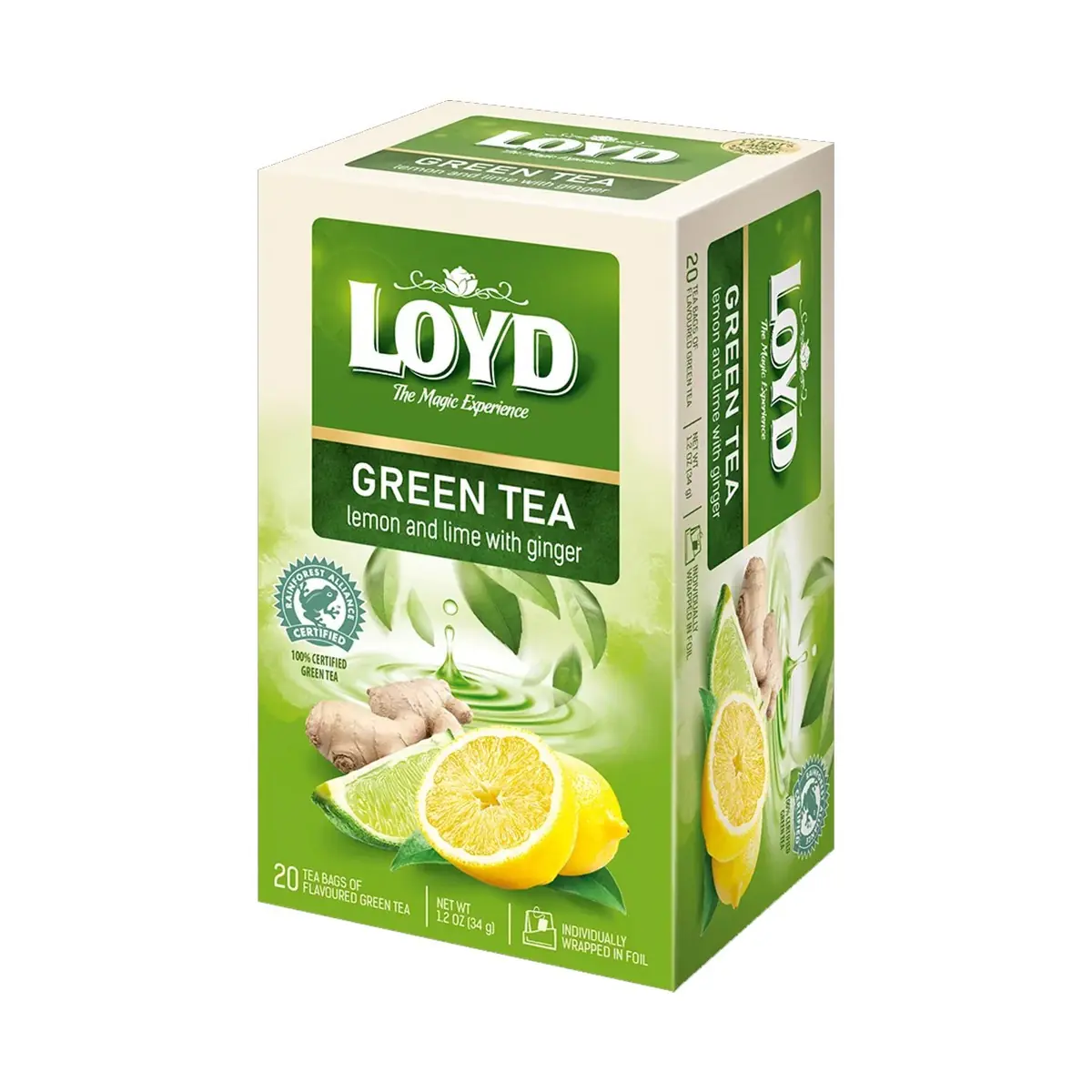 Çaj lemon&lime me xhenxhefill Loyd 20f