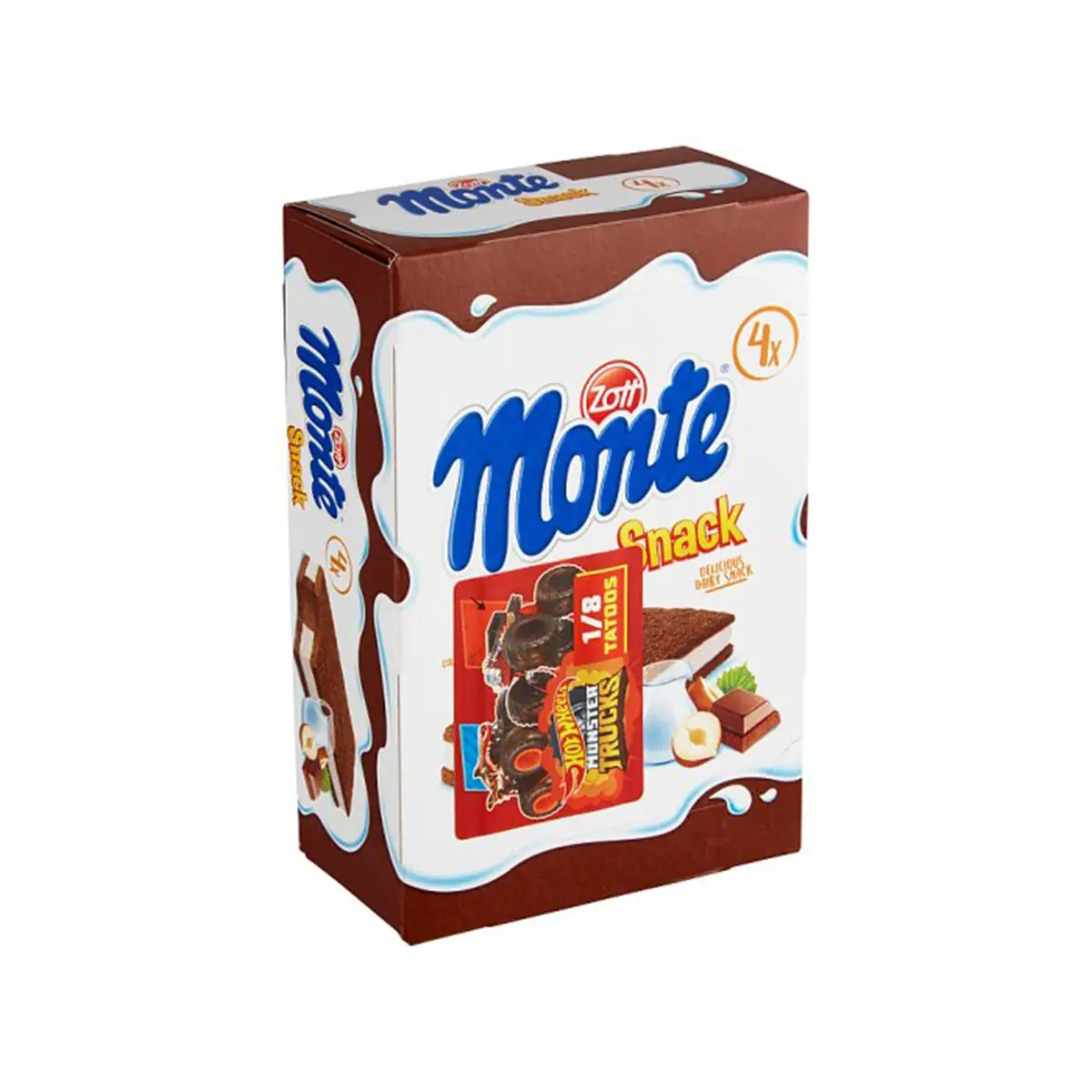 Çokollate me qumesht Zott 4x29gr