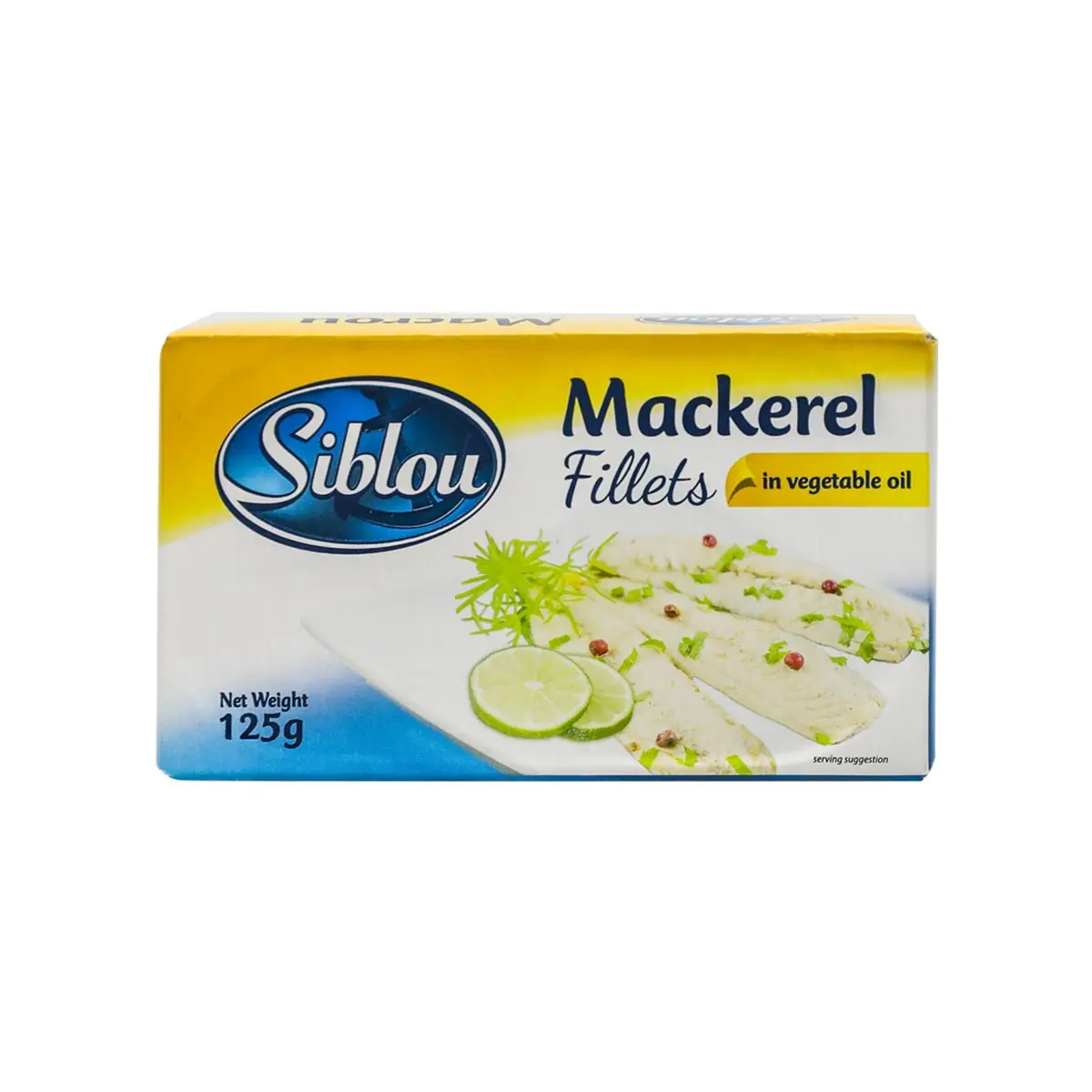 Sardine makarell Siblou 125gr
