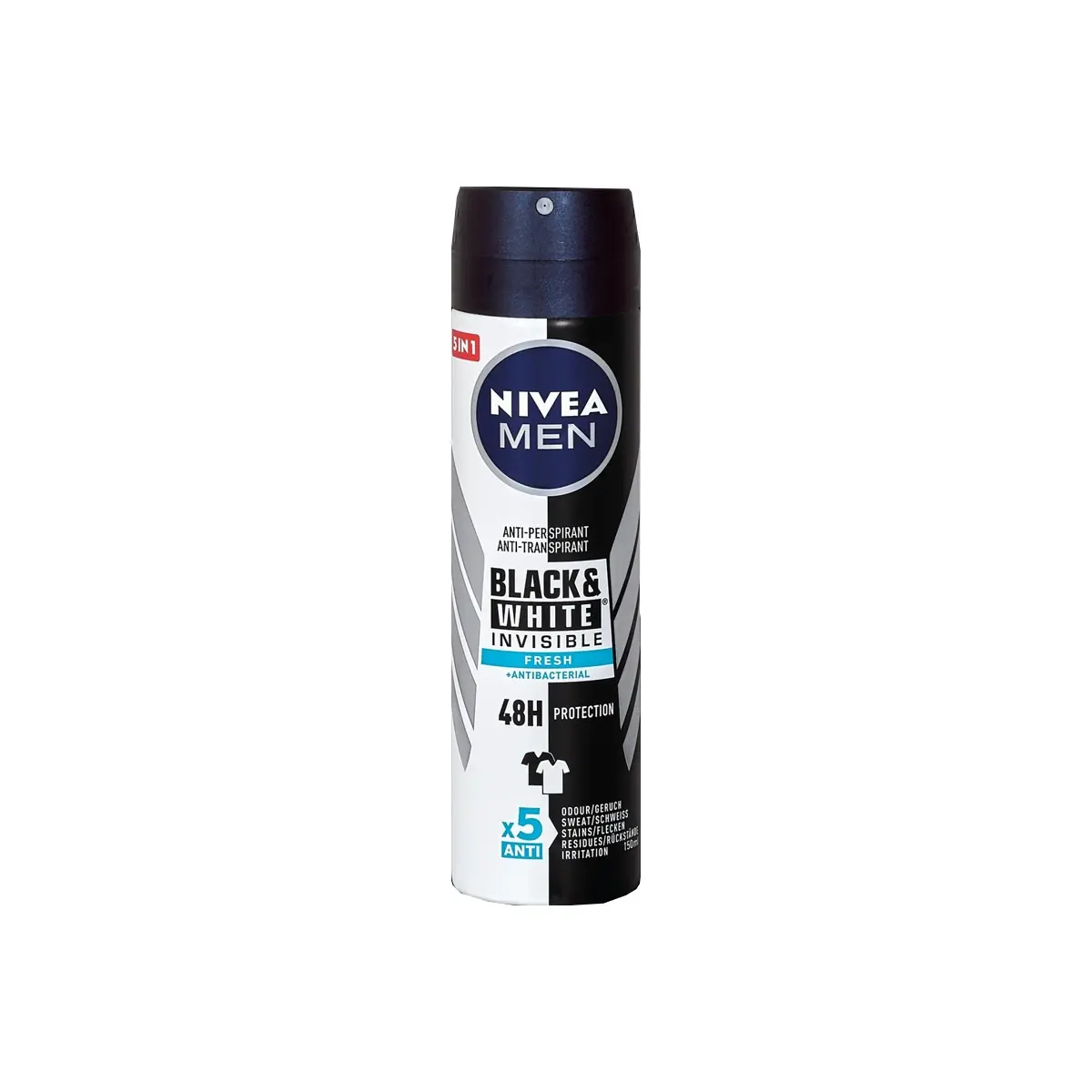 Deo per meshkuj black&white Nivea 150ml