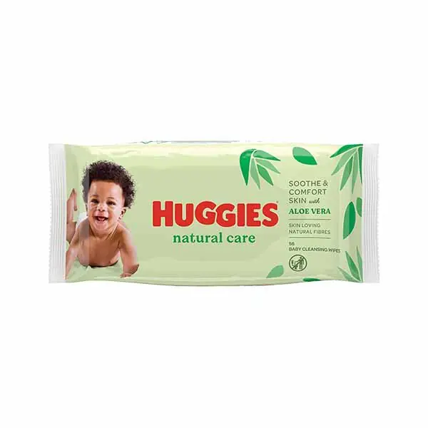 Leter e lagur ncare Huggies 56pcs