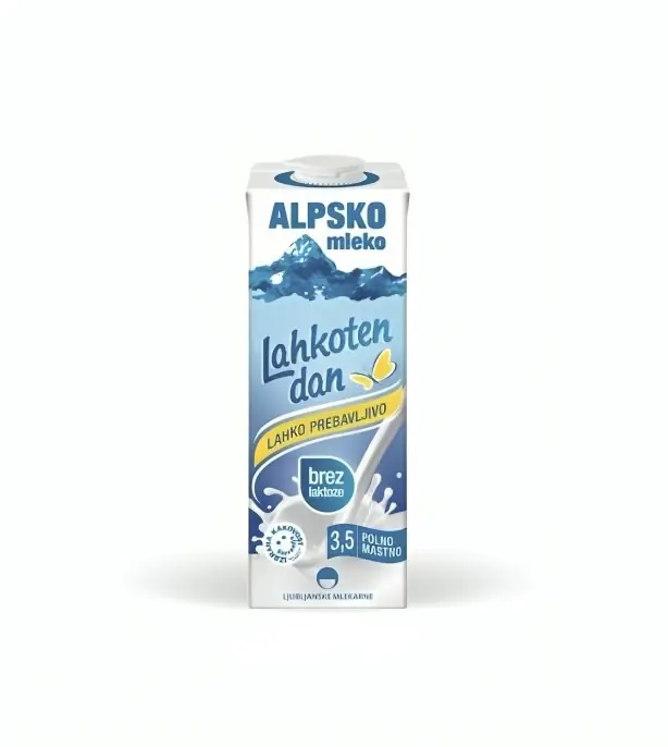 Qumësht pa laktoze Alpsko 3.5% 1L