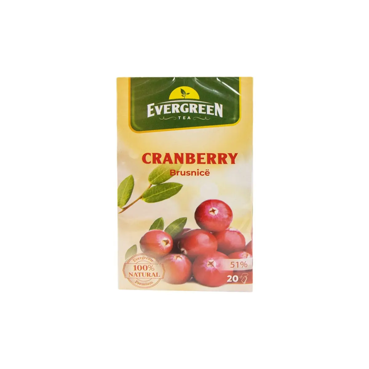 Caj brusnice Evergreen 110gr