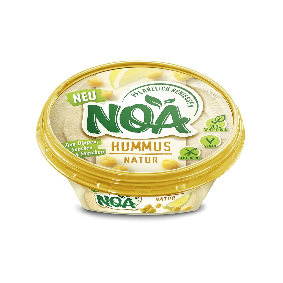 Krem.lyrjen bukes natural Noa Hummus175g