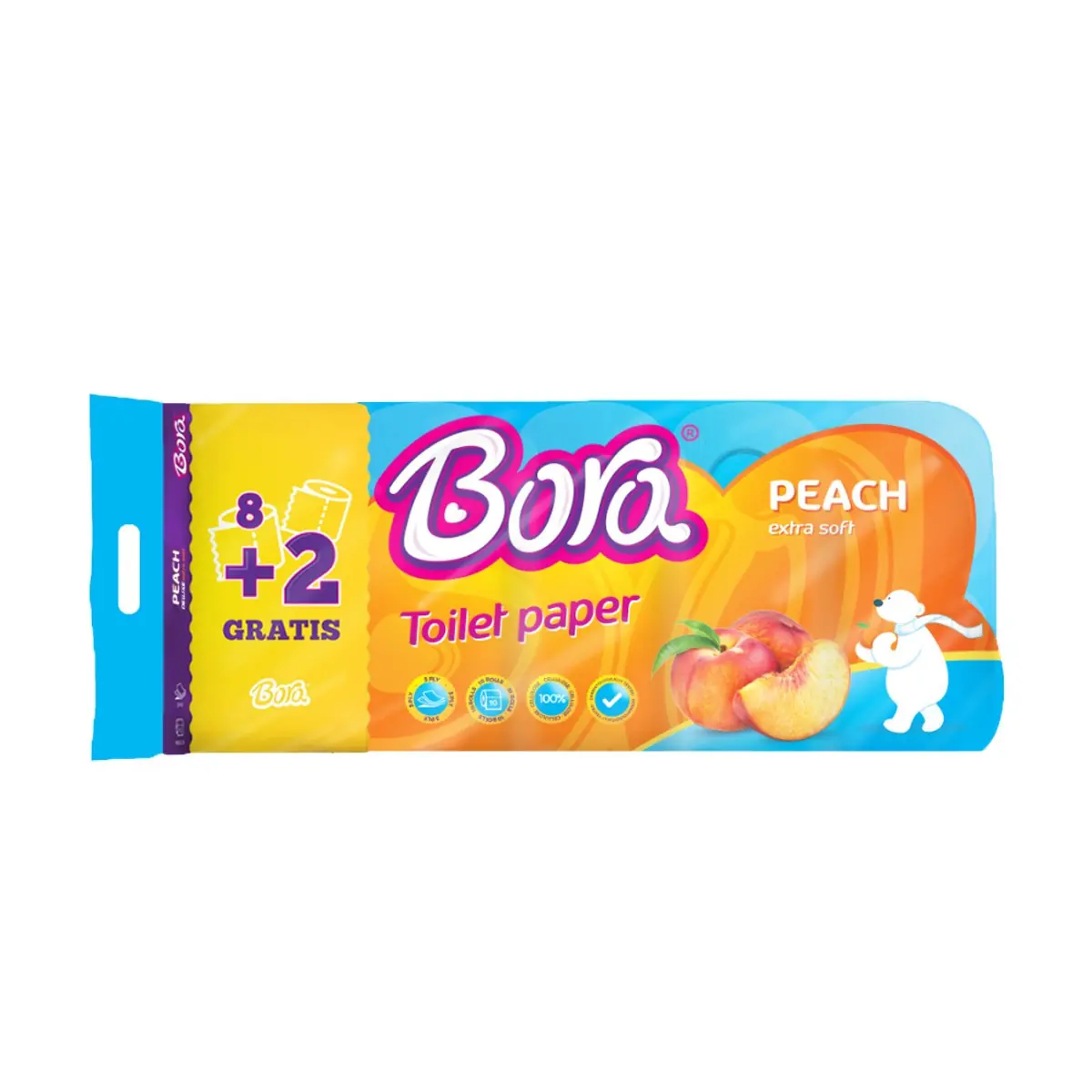 Leter toalet Bora Pjeshke E.Soft 10 3Fsh