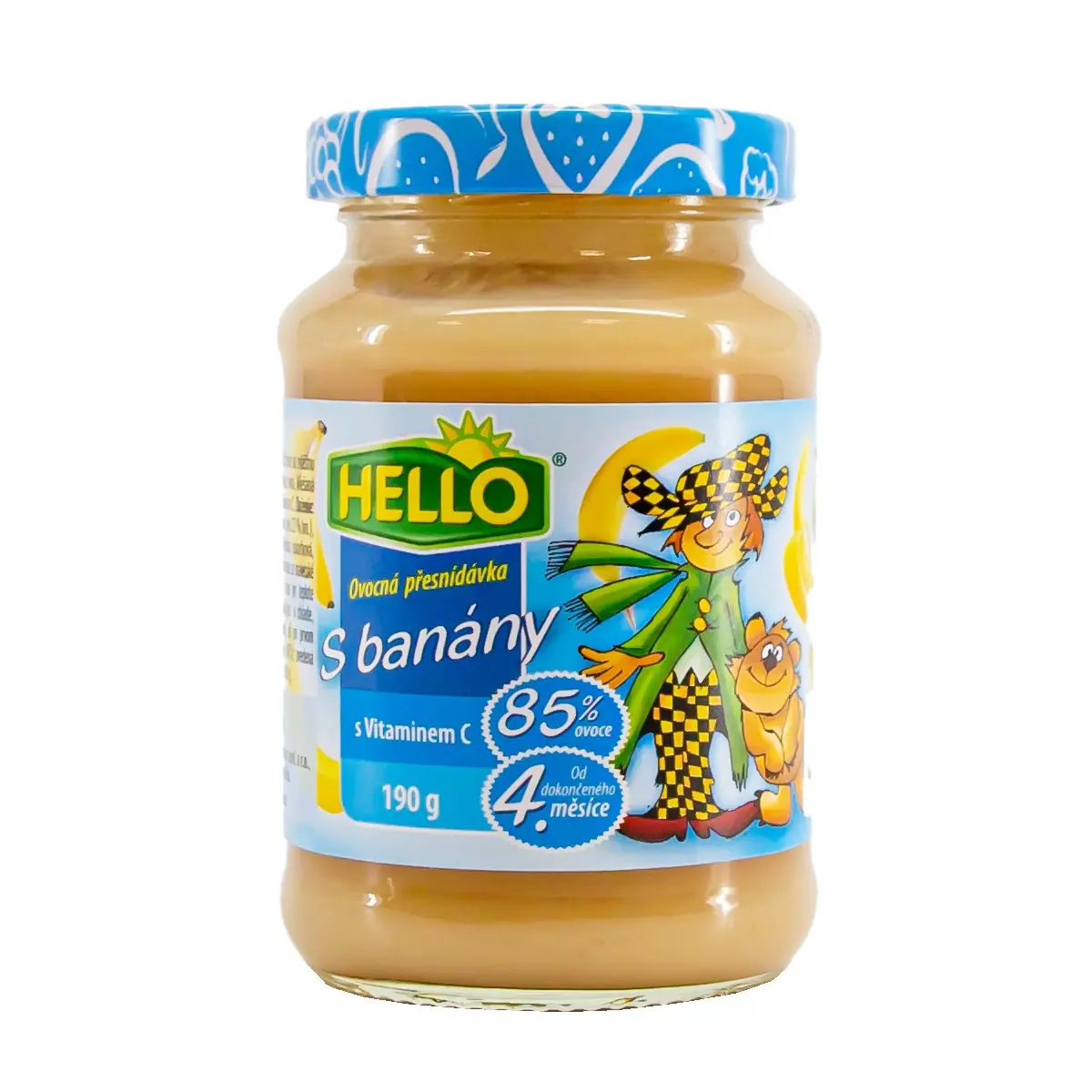 Ushqim per femije Hello Banane 190gr