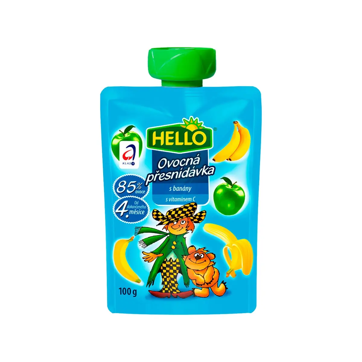 Ushqim per femije Hello Banane 100gr