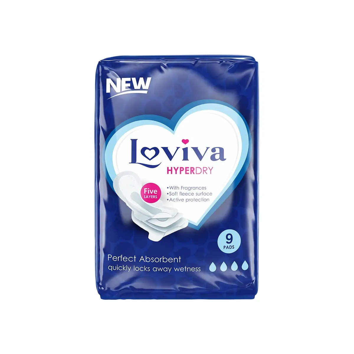 Pecet Higjienike Loviva HyperDry 9cop