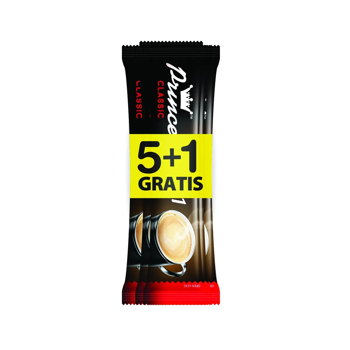 Kafe instant Princ Classic 3in1 15gr 5+1
