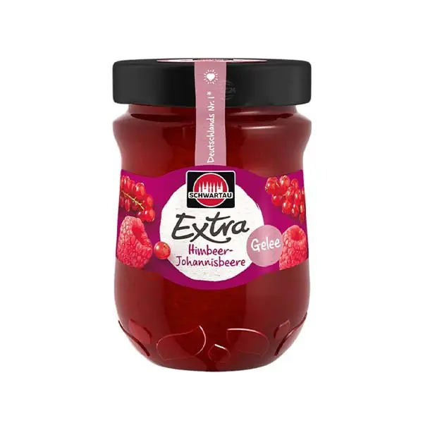 Reqel mjeder dhe ribizle Schwartau 340gr