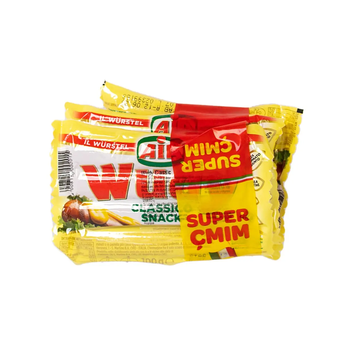 Virshlle klasik Wudy Aia 3x125gr