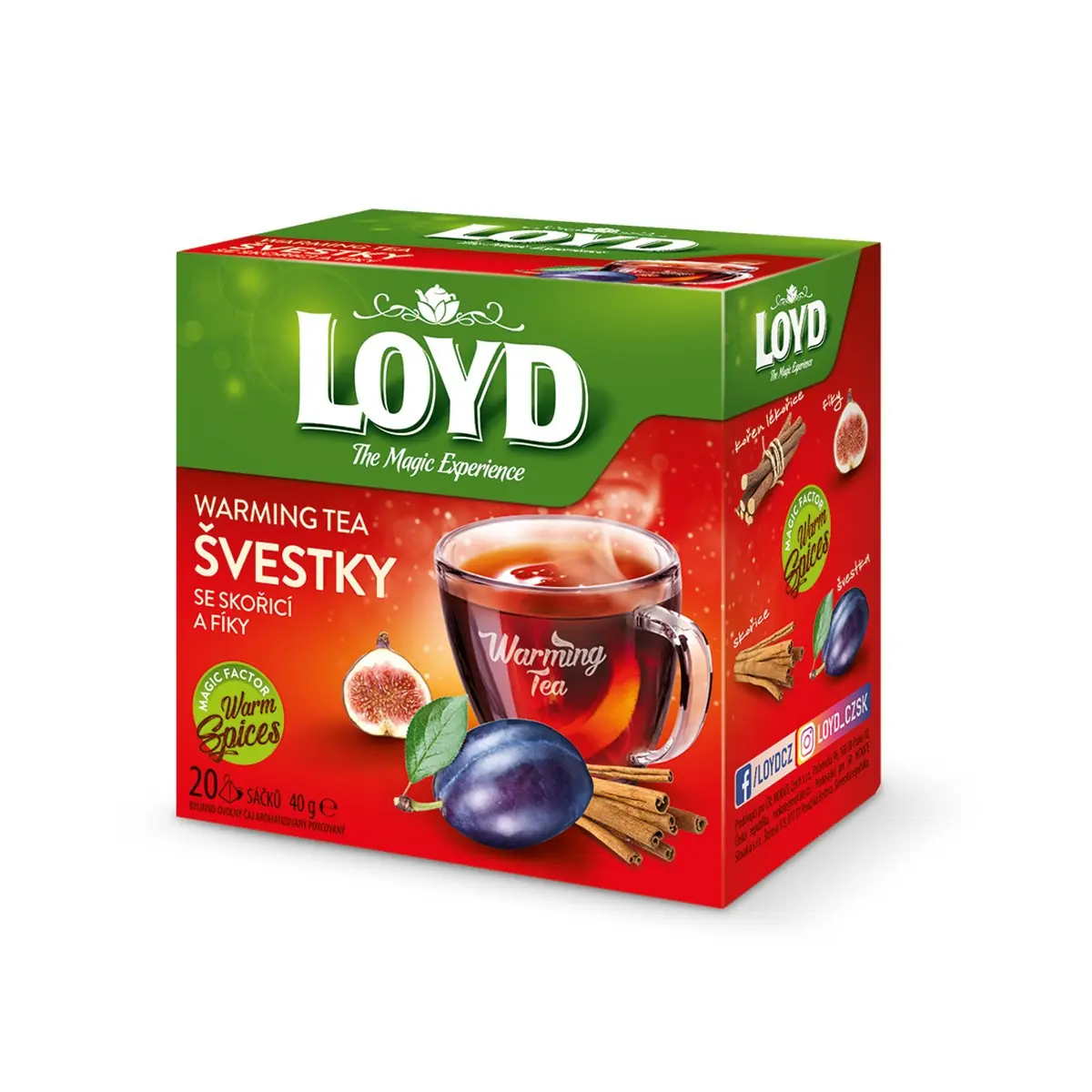 Çaj Warming me kumbull Loyd 40gr