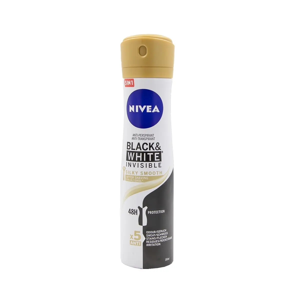 Deo per femra silky smooth Nivea 150ml