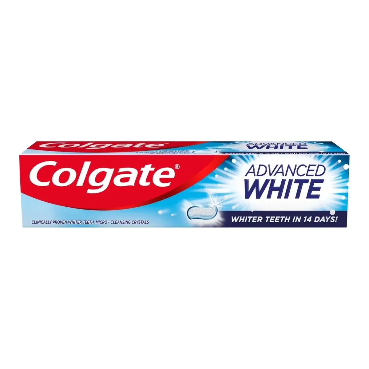 Paste per dhembe Colgate Adv White 125ml